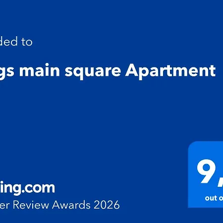 Kings Main Square Apartment - Ac - Balcony - Coffee Machine - Washer - Kitchen- Parking Apartment